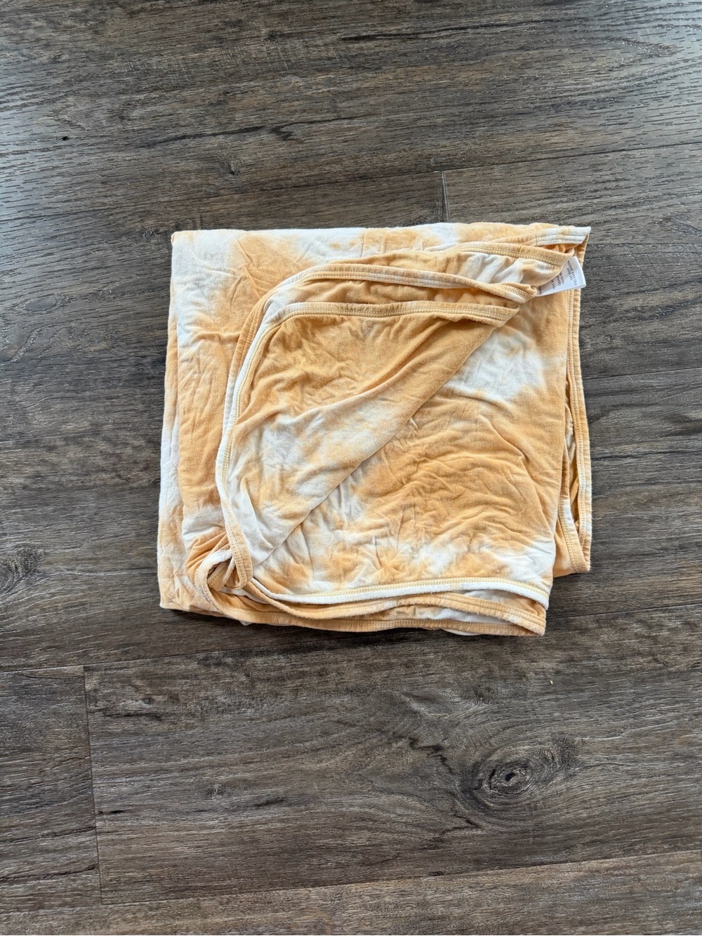 Lou Lou & Company Soft Tie-Dye Orange  Soft Stretchy Swaddle